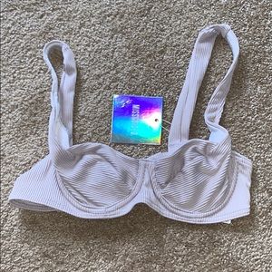 Missguided lilac bikini top